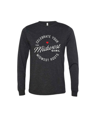 Celebrate Charcoal Long Sleeve