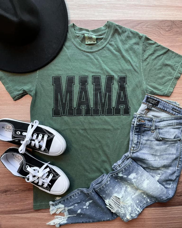 Distressed MAMA Graphic Tee