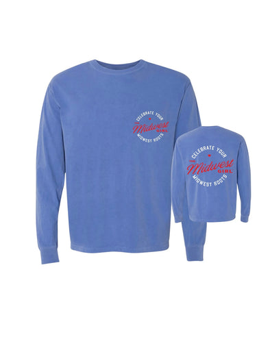 Celebrate Blue Long Sleeve
