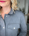 Lottie Charcoal Shacket