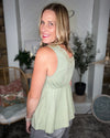 Light Sage Tank Top