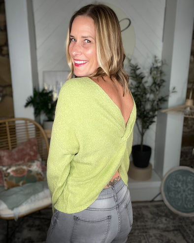 Lisbon Lime Sweater