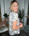 Glam Camo Short Sleeve Shirt