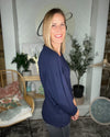 Naturally Navy Top