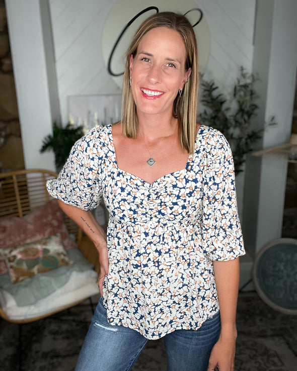 Way Maker Floral Top