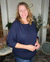 Naturally Navy Top