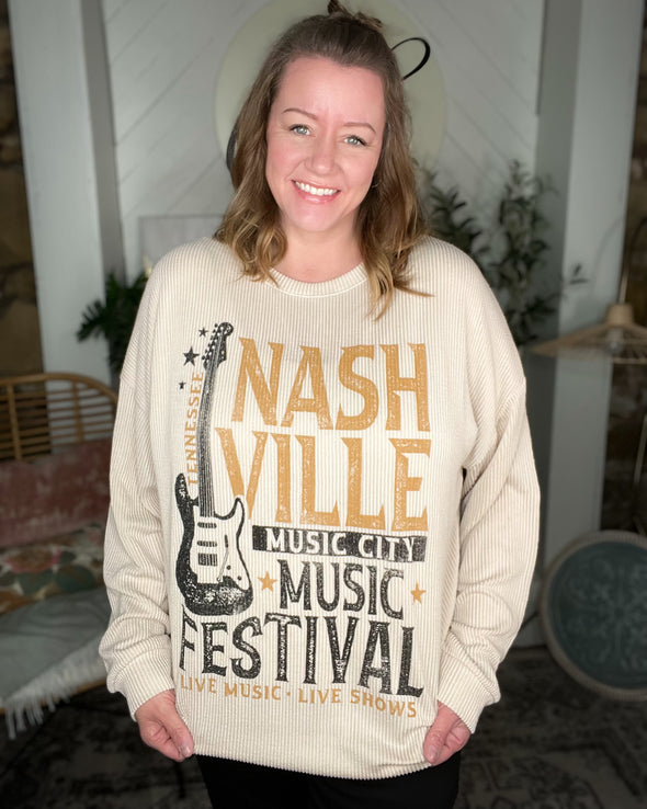 'Nashville' Graphic Sweatshirt