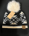 Aztec Pom Beanie