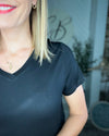 Close to You Basic Top - Black