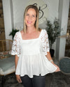 Coraline White Top