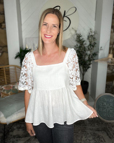 Coraline White Top