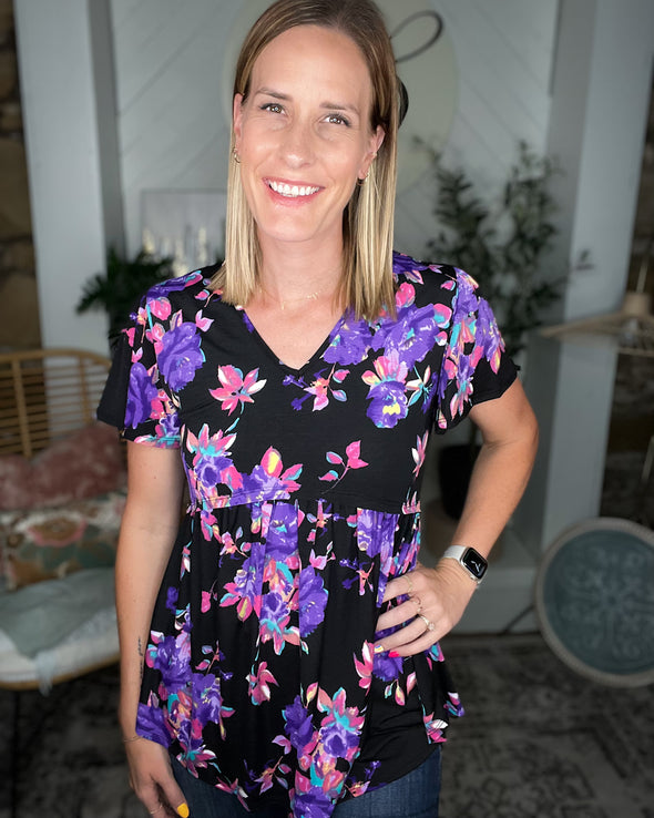 See Yourself Floral Top