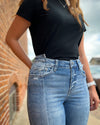 Shawna High Rise Flare Jeans