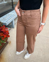 Tiramisu Wide Leg Cropped Denim