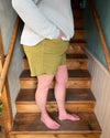 Matcha Frayed Shorts