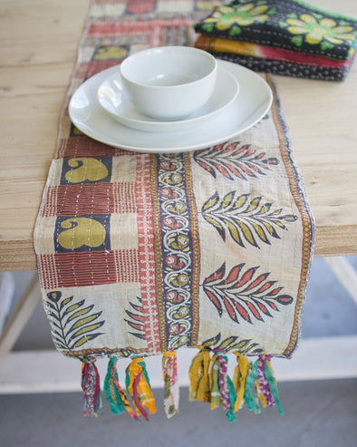 Kantha Table Runners