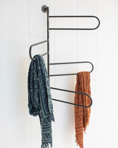 Rotating Wall Towel Rack