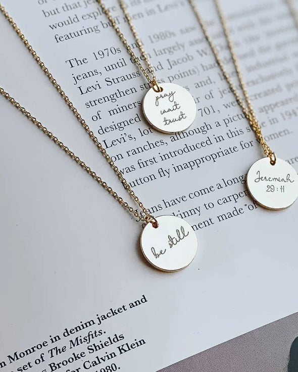 Be Still Necklace