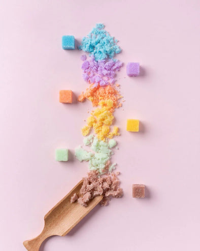 Sugar Cube Candy Scrub