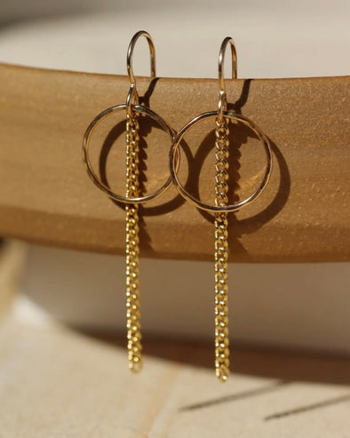 Eternity Drop Earrings