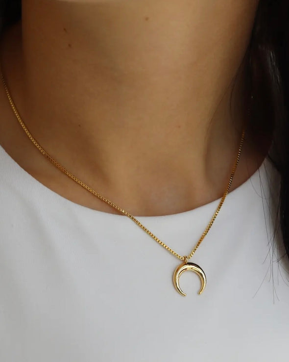 Golden Moon Pendent