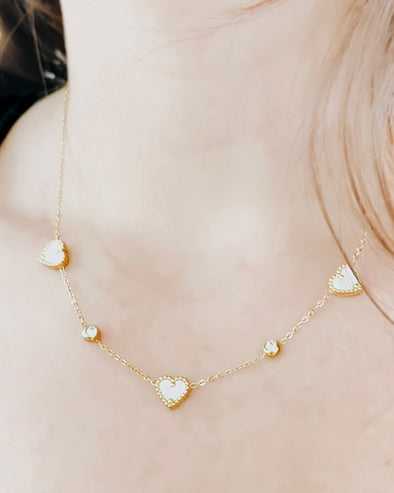 Heart's Desire Diamond Necklace