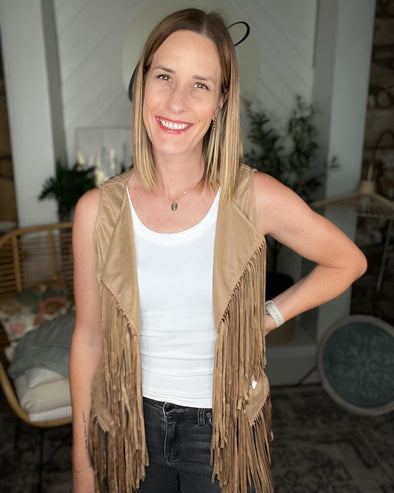 Jolene Fringe Vest