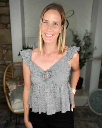 Gingham Dream Tank Top