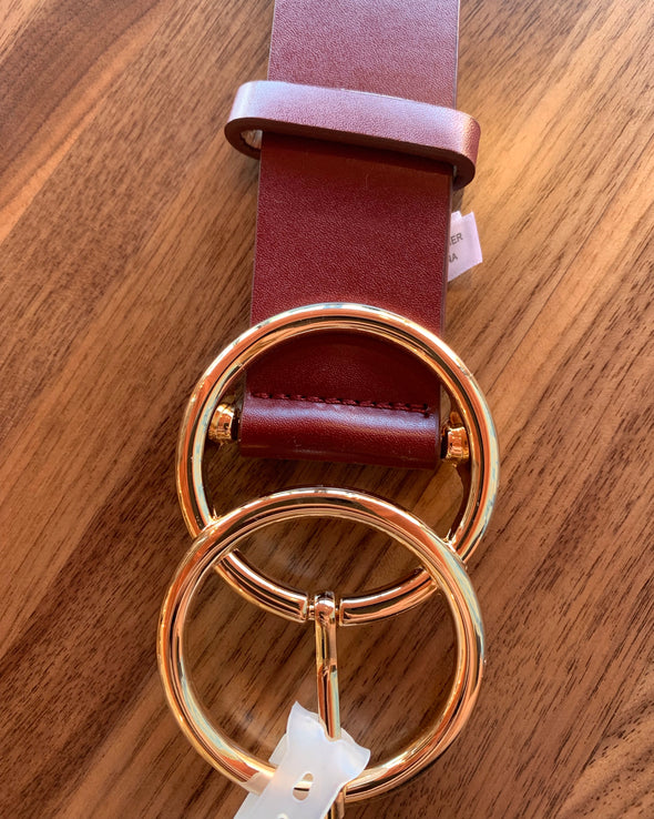 Faux Leather Belt