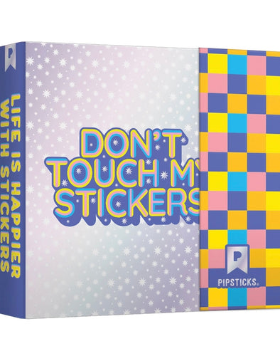Don't Touch My Stickers Sticker Keeper