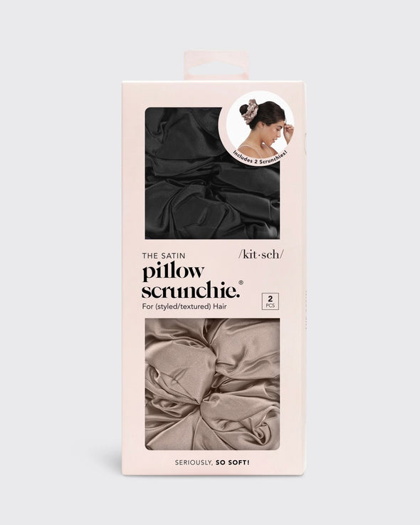 Satin Sleep Pillow Scrunchies