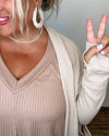 Reese Ribbed Cardigan