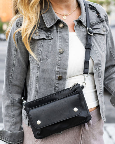 Vegan Leather Belt Bag