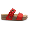 Marge- Pomegranate Sandal