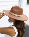 Wide Brim Felt Hat