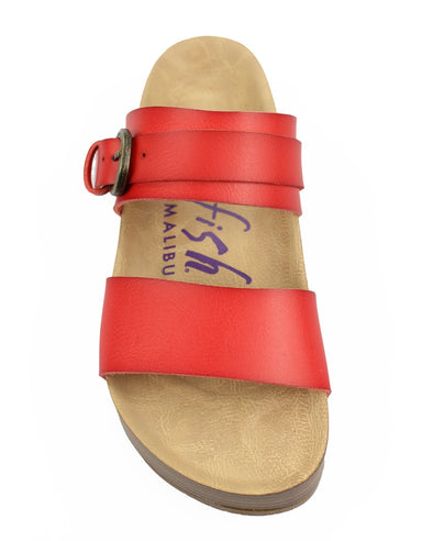 Marge- Pomegranate Sandal