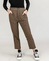 Checkered Crop Pants