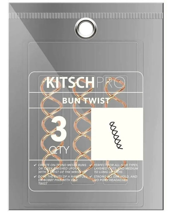 Bun Twist 3pc - Rose Gold