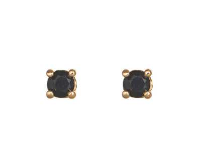 Black Crystal Studs