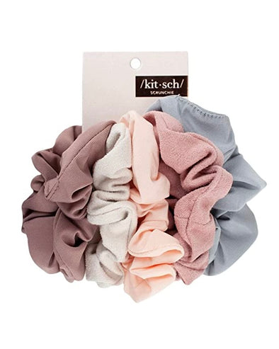 Assorted Textured Scrunchies