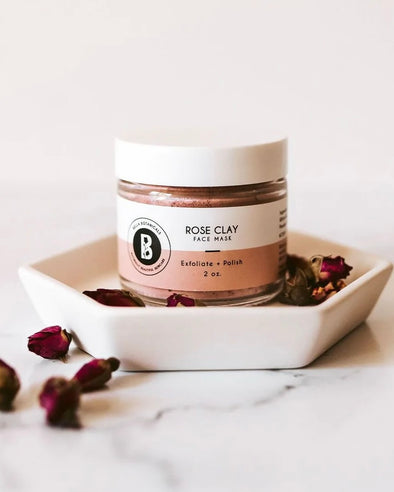 Bella Botanicals Rose Clay Face Mask
