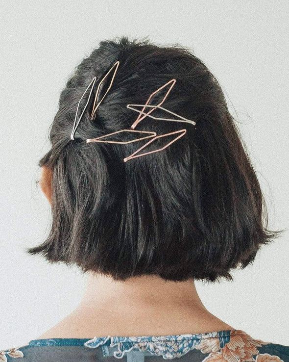 Long Diamond Bobby Pins