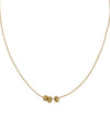 Chain 3 Bead Necklace