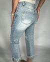 Light Wash Bootcut Jeans