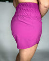 High Waist Ruched Shorts