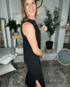 Dressed in Black Dress