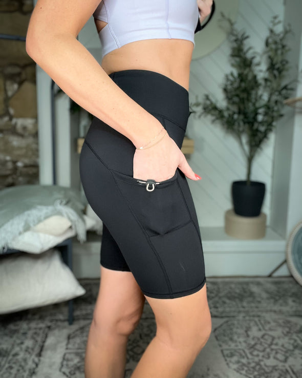 Bungee Biker Shorts