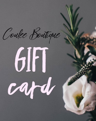Coulee Boutique Gift Card
