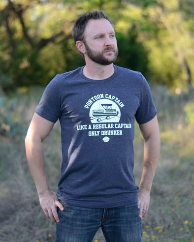 Pontoon Captain Men's Tee