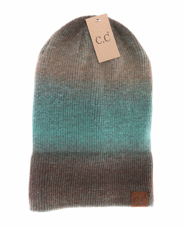 Unisex Ombre Cuffed Hat